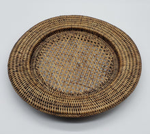 Load image into Gallery viewer, LA JOLLA ROUND RATTAN CHARGER PLATE
