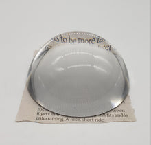 Load image into Gallery viewer, Crystal Dome Magnifier/Paperweight Reading Magnifying Glass
