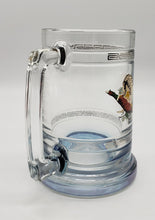 Load image into Gallery viewer, Flying Grouse Pheasant Glass Tankard Beer Stein
