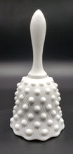 Load image into Gallery viewer, Fenton Art Glass Milk Glass Wavy Hobnail Bell
