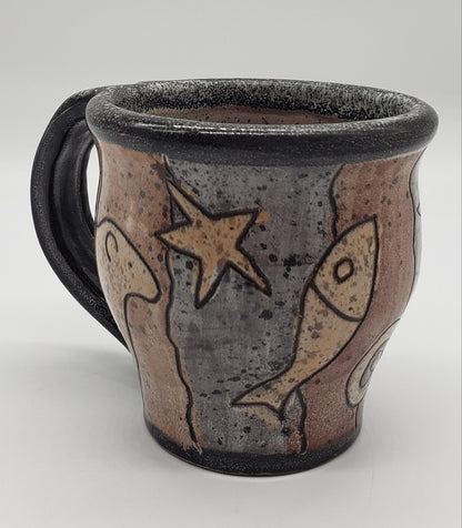 Southwest Art Pottery Mug