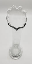 Load image into Gallery viewer, Vintage Clear Stretch Glass Vase

