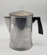 Load image into Gallery viewer, Chilton Ware Aluminum 9 Cup Stovetop Camping Fire Percolator
