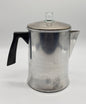 Chilton Ware Aluminum 9 Cup Stovetop Camping Fire Percolator