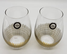 Load image into Gallery viewer, Fitz and Floyd stemless goblets
