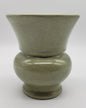 HAEGER Vase or Urn Light Olive Speckled Green Glaze Planter