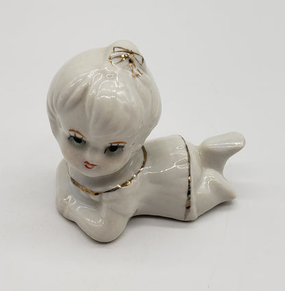 Vintage Ceramic Baby Figurine