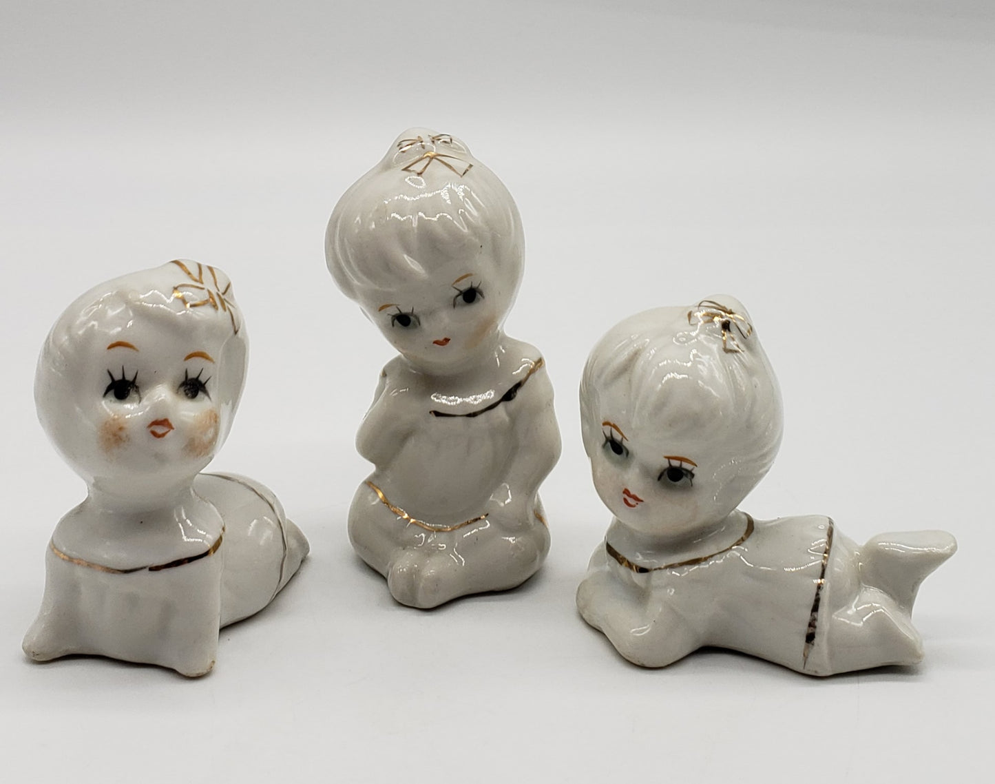 Vintage Ceramic Baby Figurine