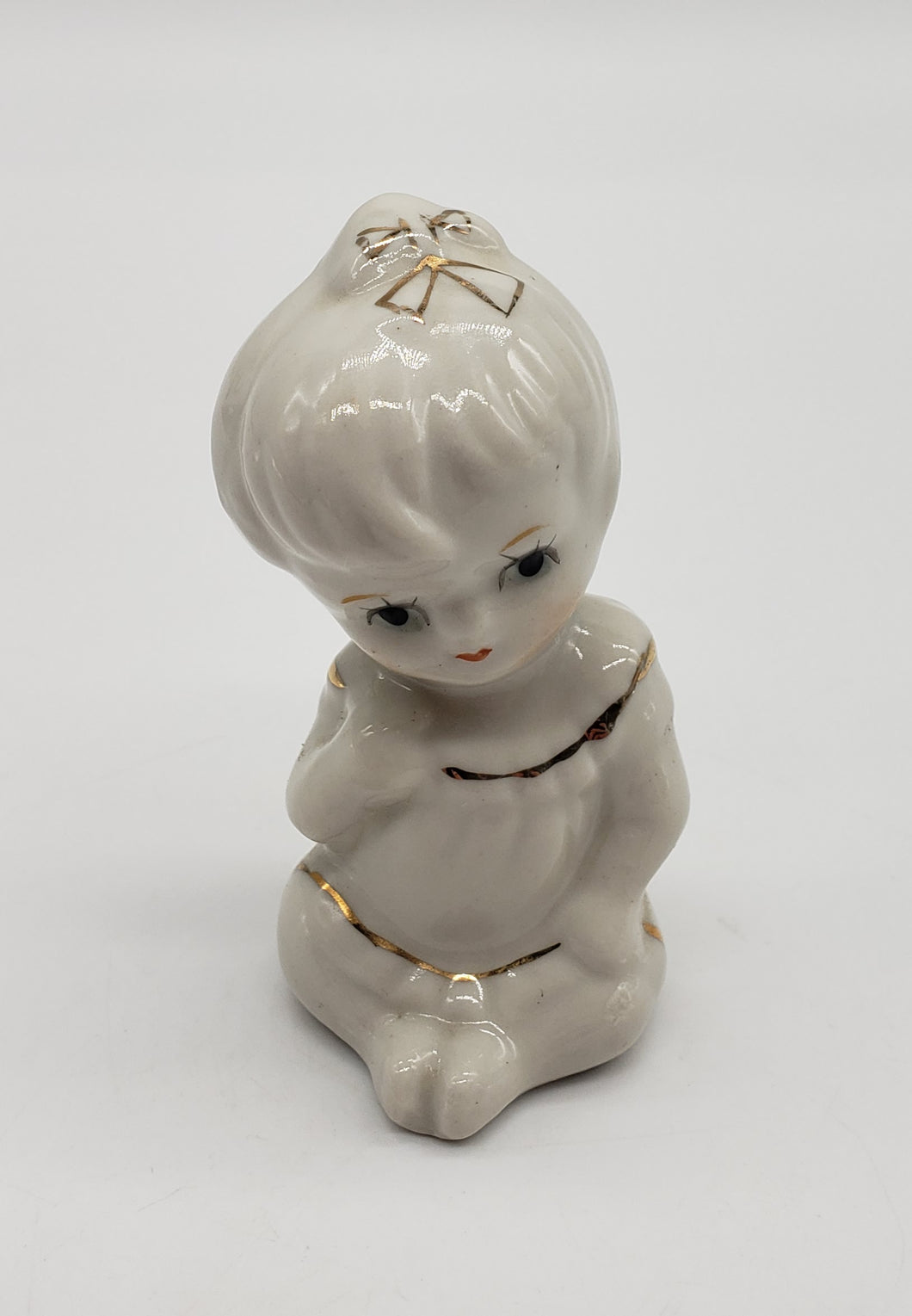 Vintage Ceramic Baby Figurine
