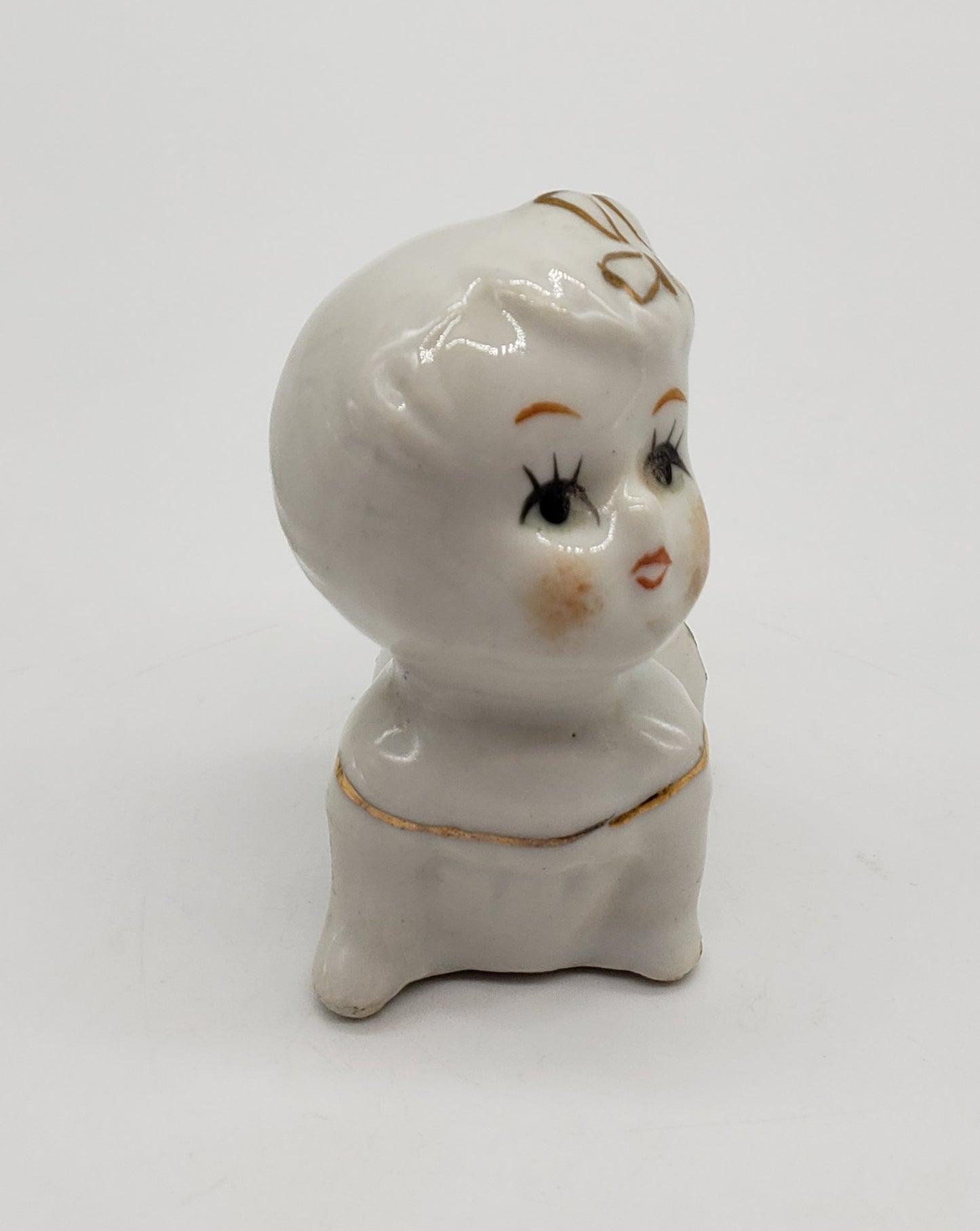 Vintage Ceramic Baby Figurine