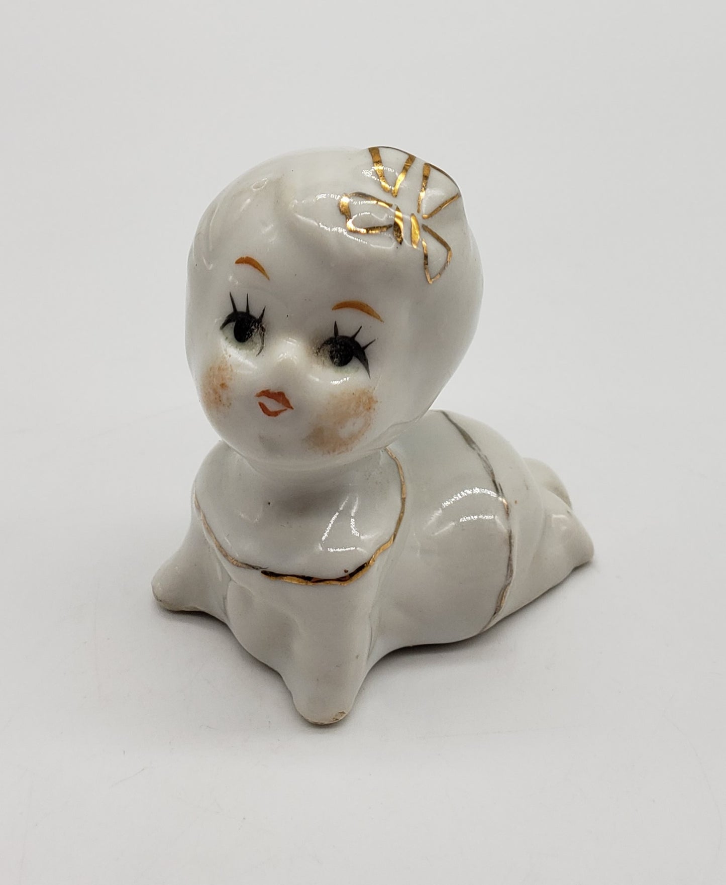 Vintage Ceramic Baby Figurine