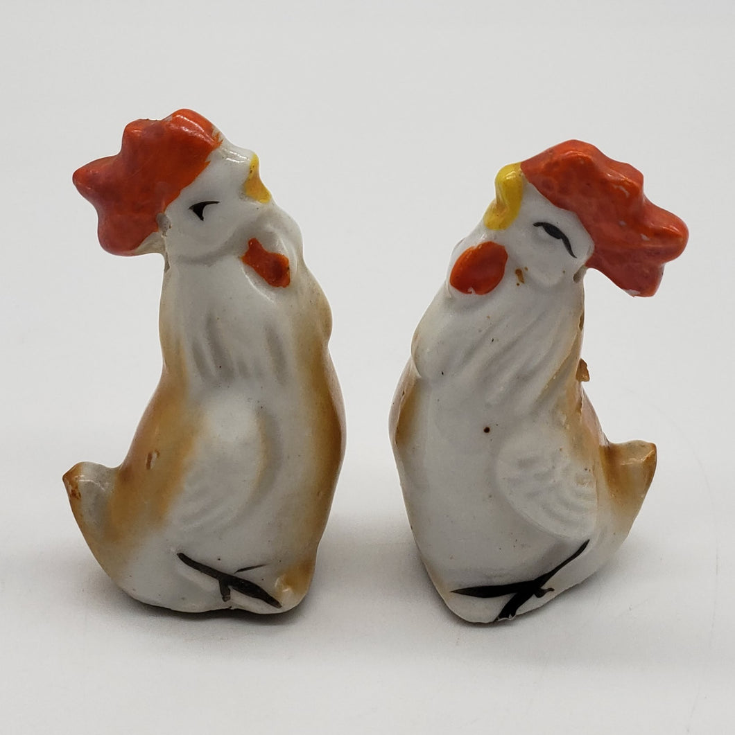 1950's Rooster Salt & Pepper Shakers