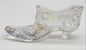 Fenton Daisy & Button Iridescent Glass Shoe