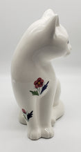 Load image into Gallery viewer, Elpa Alcobaca Portugal Vintage Cat with Flowers,
