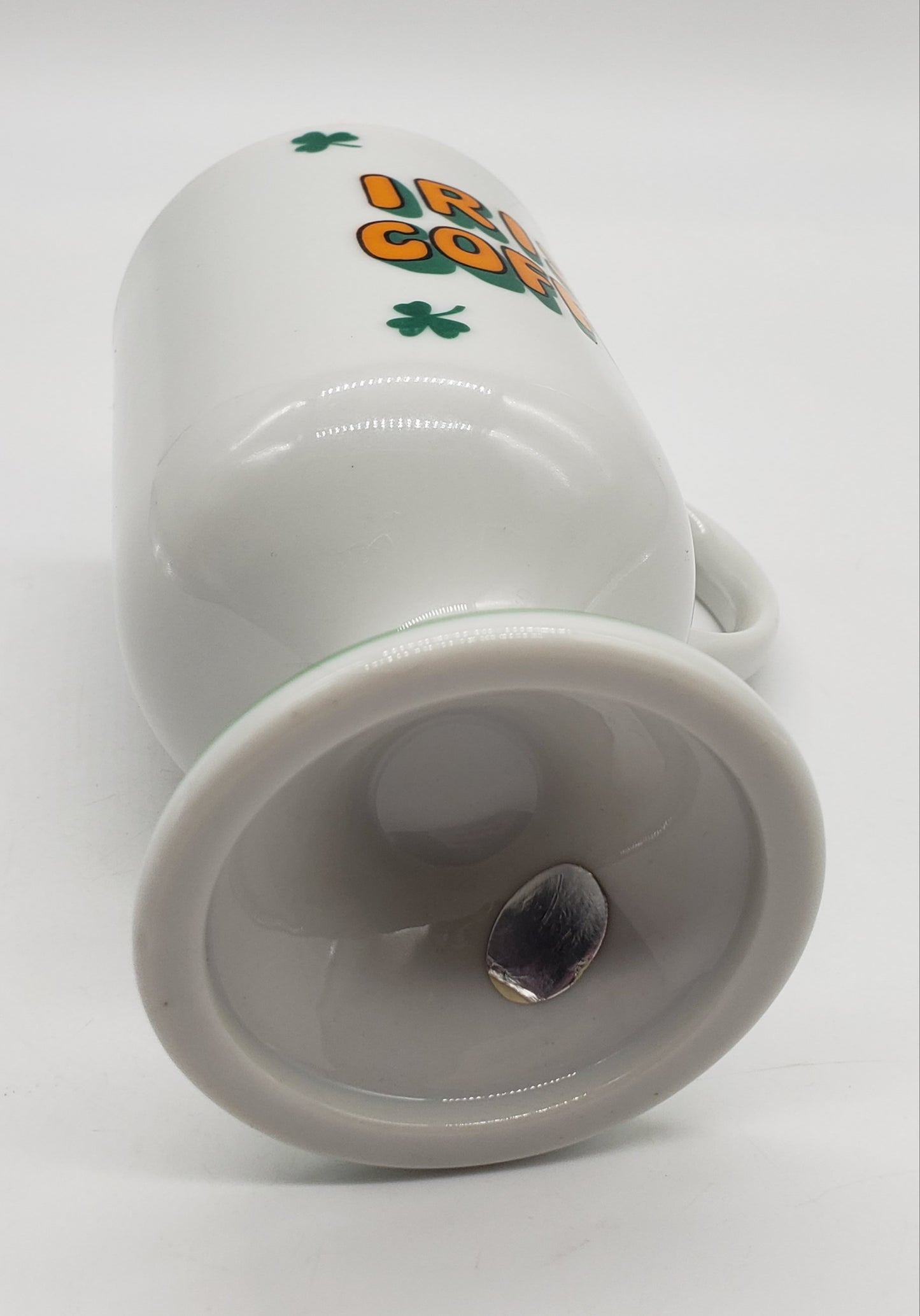 Vintage Irish Coffee Footed Mug Cup Enesco