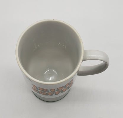 Vintage Irish Coffee Footed Mug Cup Enesco