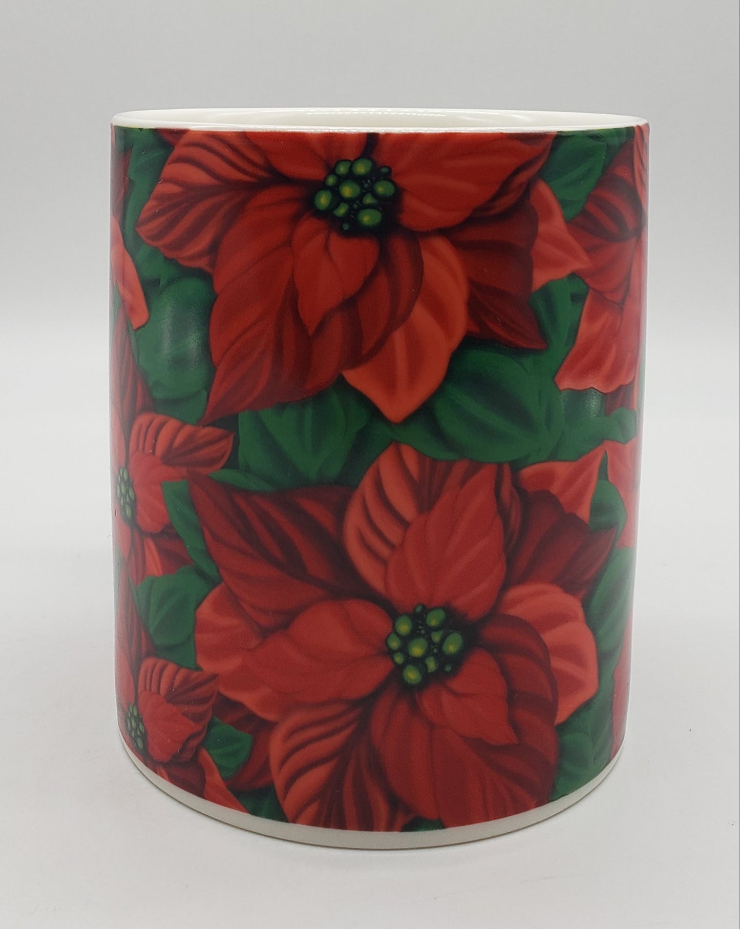 Starbucks Poinsettia 26 oz 2020 Coffee Cup Mug Red green Holiday