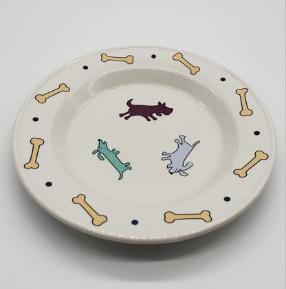 Citation Raining Cats & Dogs Salad Plate