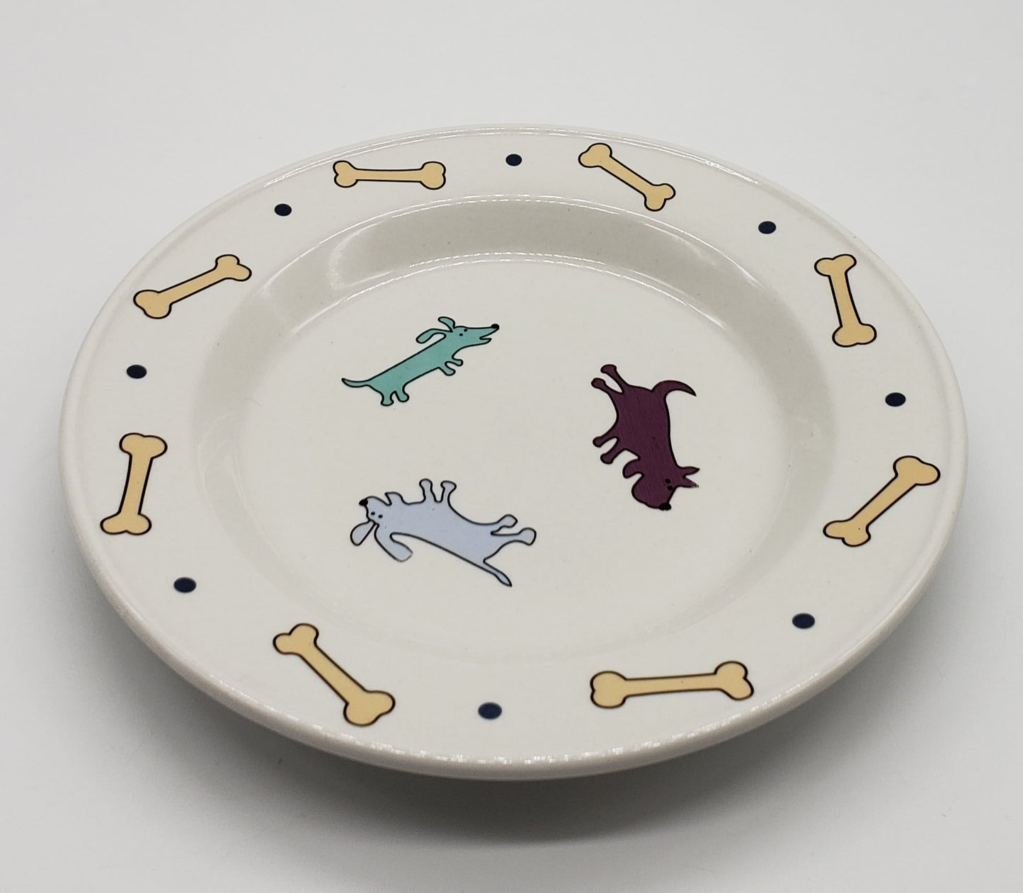 Citation Raining Cats & Dogs Salad Plate