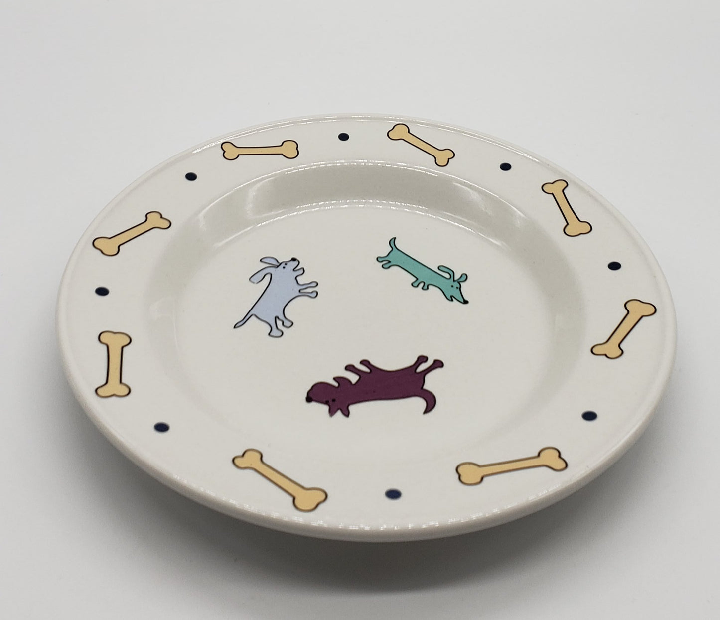 Citation Raining Cats & Dogs Salad Plate