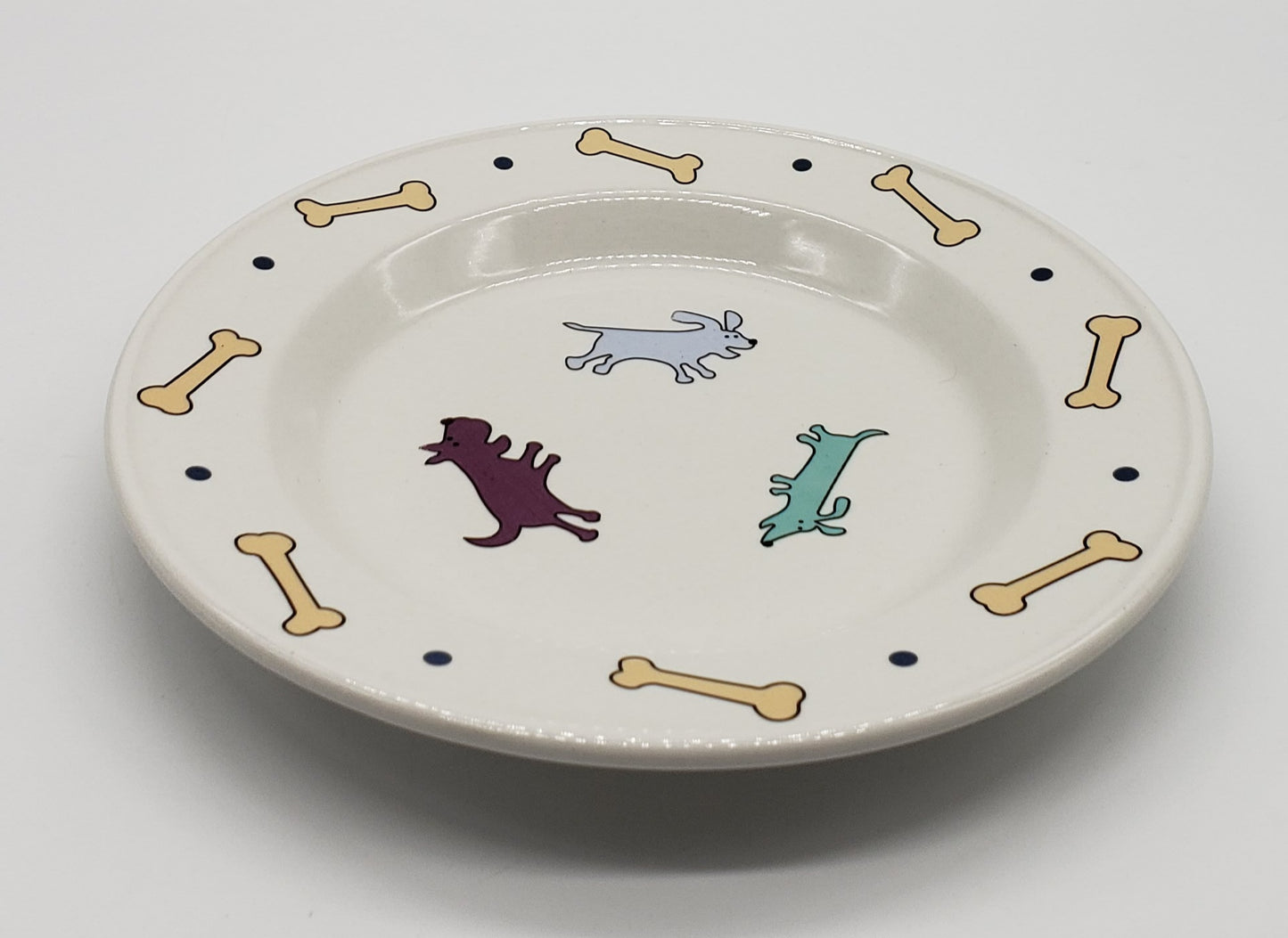 Citation Raining Cats & Dogs Salad Plate