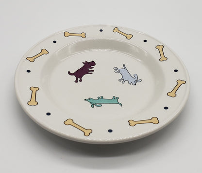 Citation Raining Cats & Dogs Salad Plate