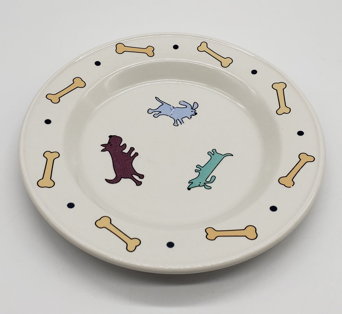 Citation Raining Cats & Dogs Salad Plate