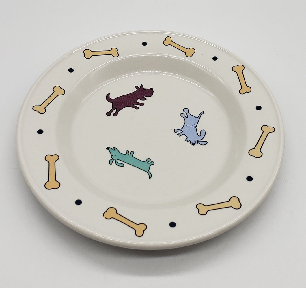 Citation Raining Cats & Dogs Salad Plate