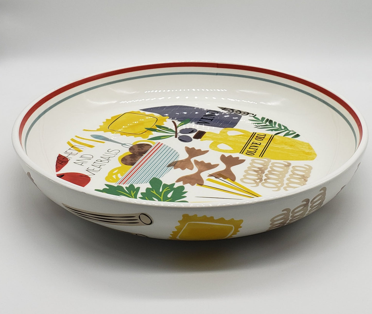 Boston International Antipasto 13 Inch Pasta Bowl