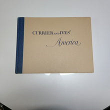 Load image into Gallery viewer, RARE!! 1952 CURRIER and IVES’ America FULL ALBUM 12&quot;x16&quot; - 80 COLORED PRINTS!
